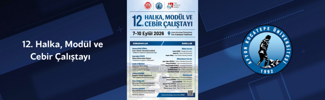 12. Halka, Modül ve Cebir Çalıştayı